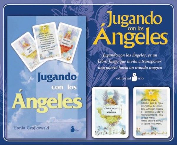 Imagen de Blister libro +baraja Jugando con los ángeles