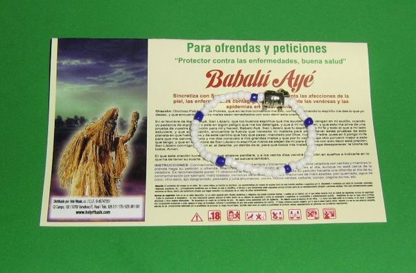 Imagen de PULSERA BABALU AYE