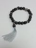 Imagen de PULSERA MALA GRIS CON BUDA