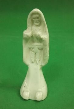 Imagen de Santa Muerte 65mm blanca