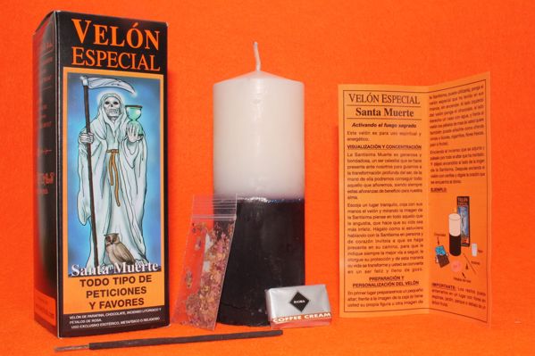 Imagen de Velón especial Santa Muerte