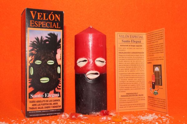 Imagen de Velón especial Santo Eleggua