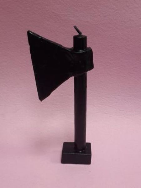 Imagen de Vela Hacha negra 20 CM.