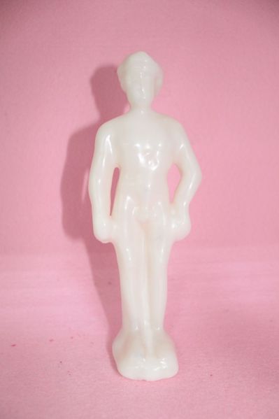 Imagen de Vela Hombre Blanco 24 cm