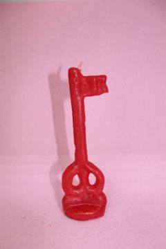 Imagen de Vela Llave abrecaminos Roja 14 cm