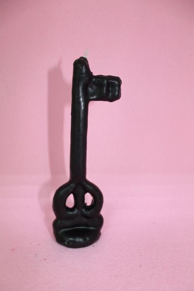 Imagen de Vela Llave abrecaminos Negra 14 cm