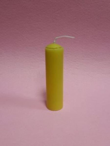 Imagen de Vela cohete amarillo / Torpedo del Deseo. Con pólvora. 3,3 X 12