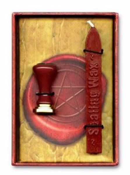 Imagen de Sello Wicca Magic lacre natural rojo