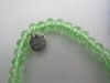 Imagen de PULSERA MANO PODEROSA  AZUL FACETADA CON TETRAGRAMATÓN Y CHAPITA SOMEONE SPECIAL