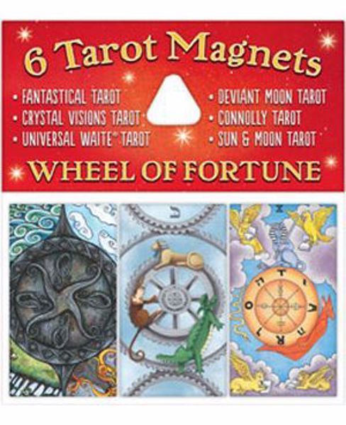 Picture of 6 TAROT MAGNETS WHEEL OF FORTUNE