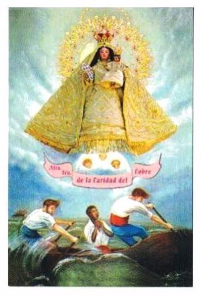 Imagen de NUESTRA SEÑORA DE LA CARIDAD DEL COBRE ESTAMPA