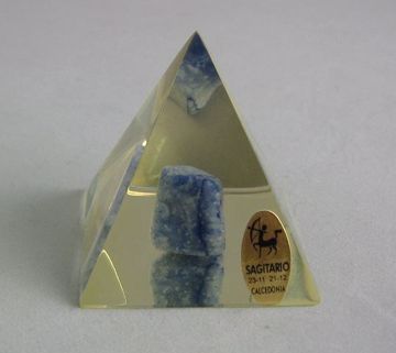 Imagen de PIRAMIDE CRISTAL SIGNO DEL ZODIACO SAGITARIO