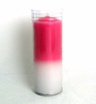 Imagen de VELÓN ROSA/BLANCO SIN OLOR