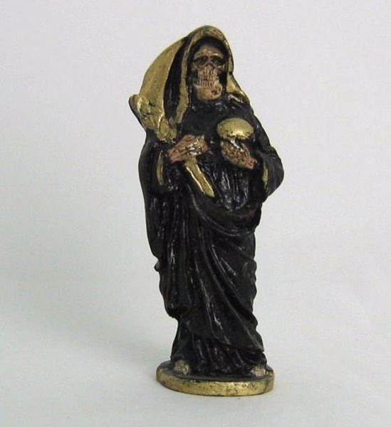 Imagen de IMAGEN SANTA MUERTE NEGRA 74 MMS