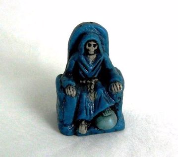 Imagen de IMAGEN SANTA MUERTE AZUL 51 MMS