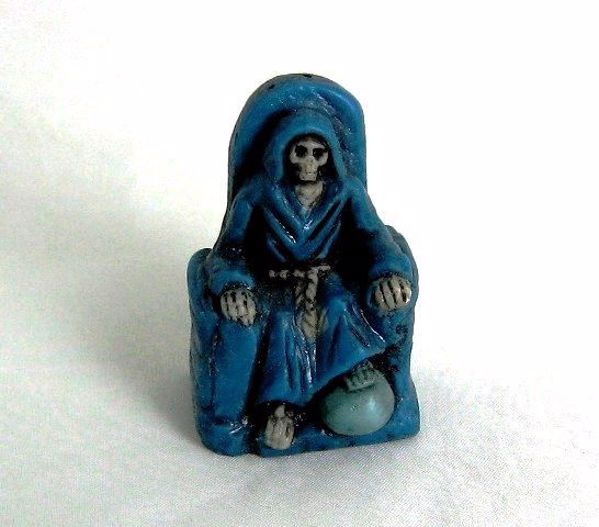 Imagen de IMAGEN SANTA MUERTE AZUL 51 MMS