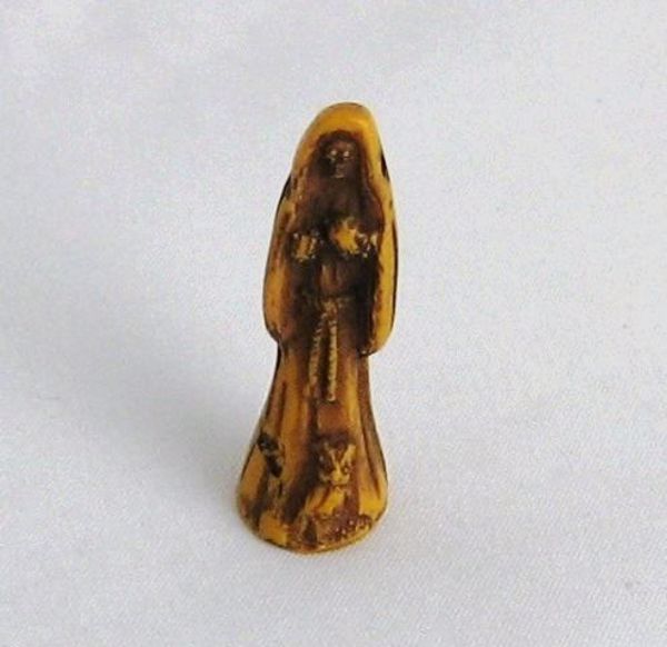 Imagen de SANTA MUERTE AMARILLA 34 MMS