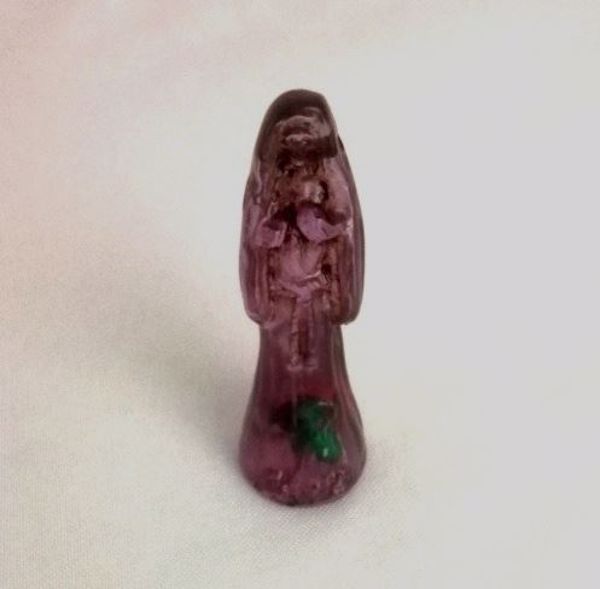 Imagen de SANTA MUERTE VIOLETA TRASLUCIDA 34 MMS