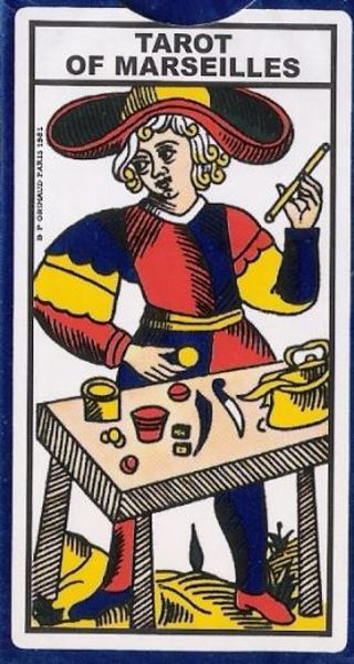 Imagen de TAROT MINI DE MARSELLA GRIMAUD