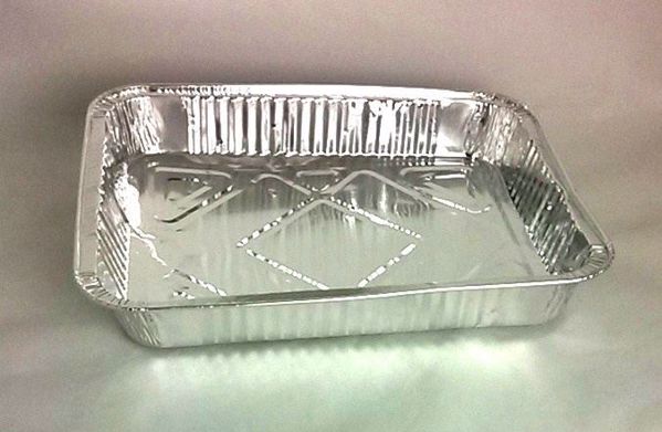 Imagen de BANDEJA ALUMINIO GRANDE- (12 uds.) 32,2X26,2X04 CMS