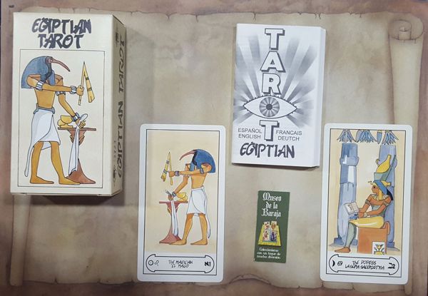 Imagen de tarot egipcio