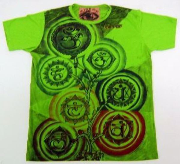 Imagen de CAMISETA CON SIMBOLOGIA VERDE