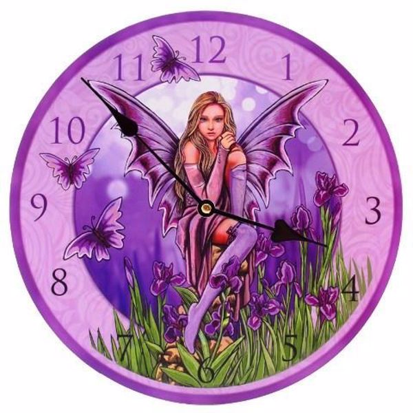 Imagen de Reloj diseño Lisa Parker con dibujo de Hada y Mariposas