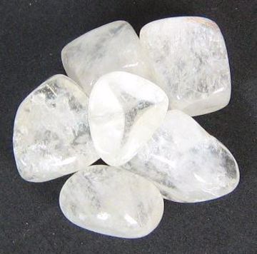 Imagen de Canto rodado Piedra natural cuarzo blanco