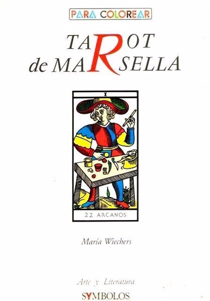 Imagen de TAROT DE MARSELLA PARA COLOREAR