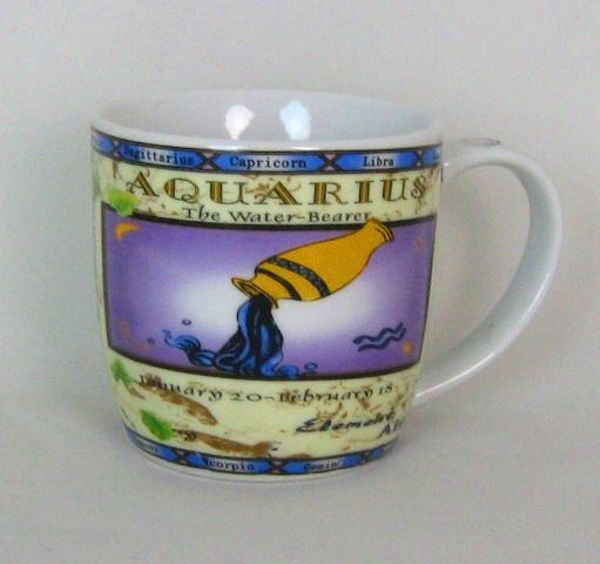 Imagen de TAZA HORÓSCOPO DEL ZODIACO ACUARIO