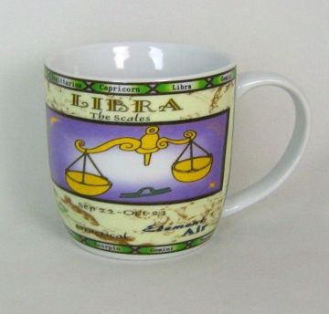 Imagen de TAZA HORÓSCOPO DEL ZODIACO LIBRA