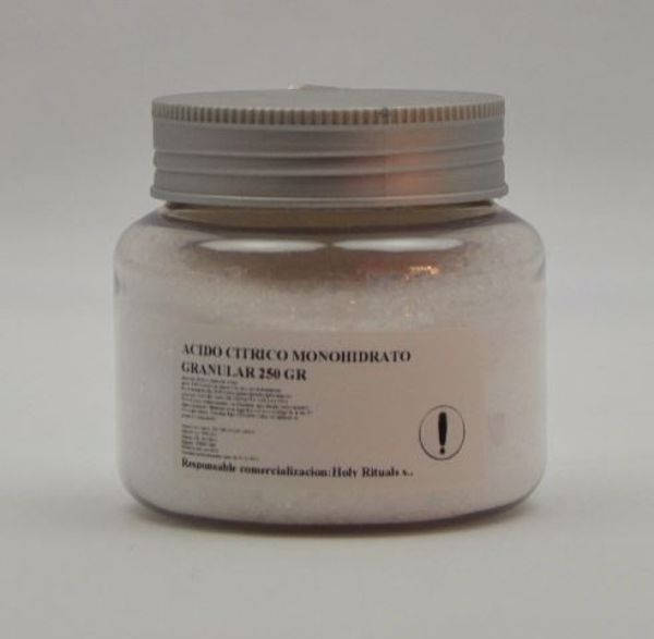 Imagen de ACIDO CITRICO MONOHIDRATO GRANULAR 250 GR