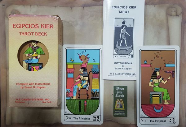 Imagen de Egipcios Kier Tarot deck