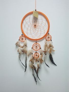 Imagen de Atrapasueños 11,5cm naranja