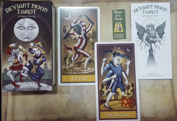 Imagen de Tarot lunar desviado