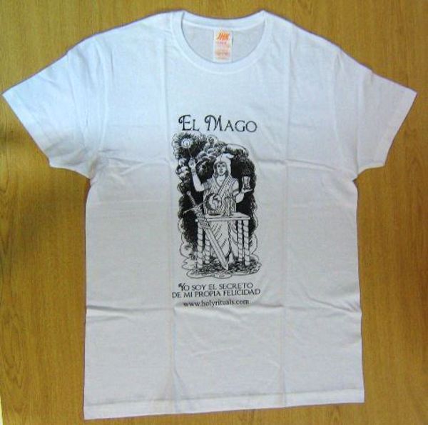 Imagen de CAMISETA EL MAGO BLANCA TALLA XLL