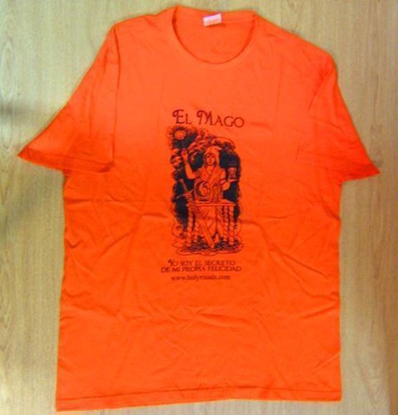 Imagen de CAMISETA EL MAGO NARANJA TALLA XL