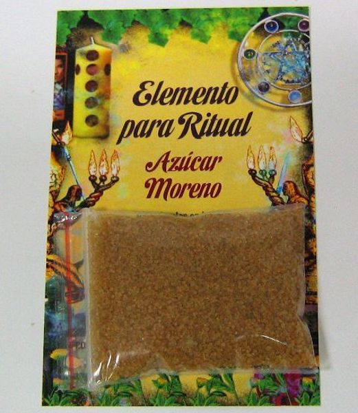 Imagen de Elemento para ritual azúcar moreno