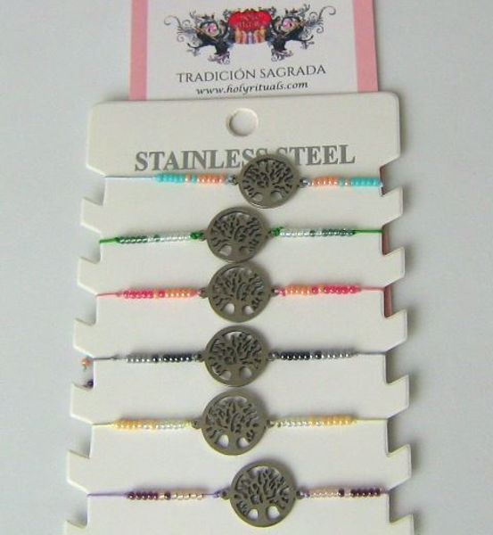 Imagen de PACK 6 UNIDS PULSERA ARBOL DE LA VIDA 10 MMS