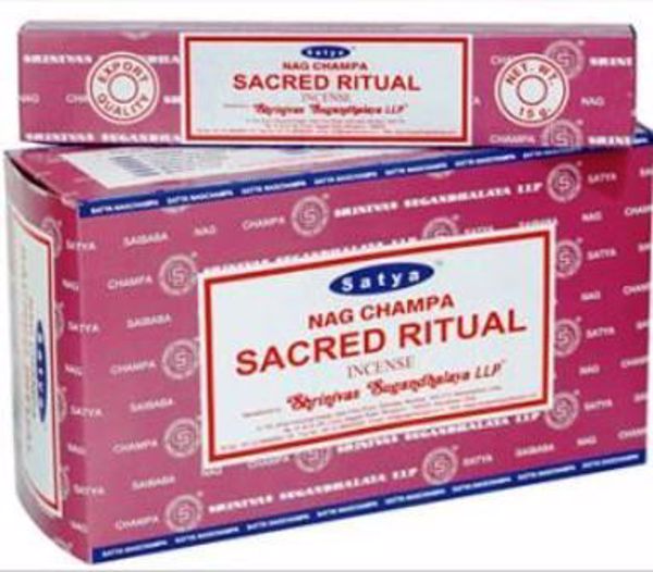 Imagen de INCIENSO SACRED RITUAL NAG-CHAMPA (15 GR)