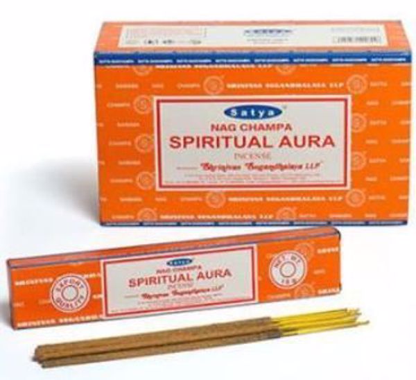 Imagen de INCIENSO SPIRITUAL AURA NAG-CHAMPA (15 GR)