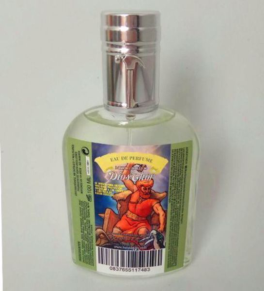 Imagen de PERFUME CON AMULETO DIOS THOR