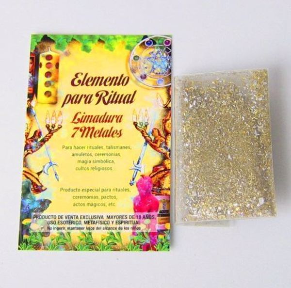 Imagen de Elemento para ritual limadura siete metales