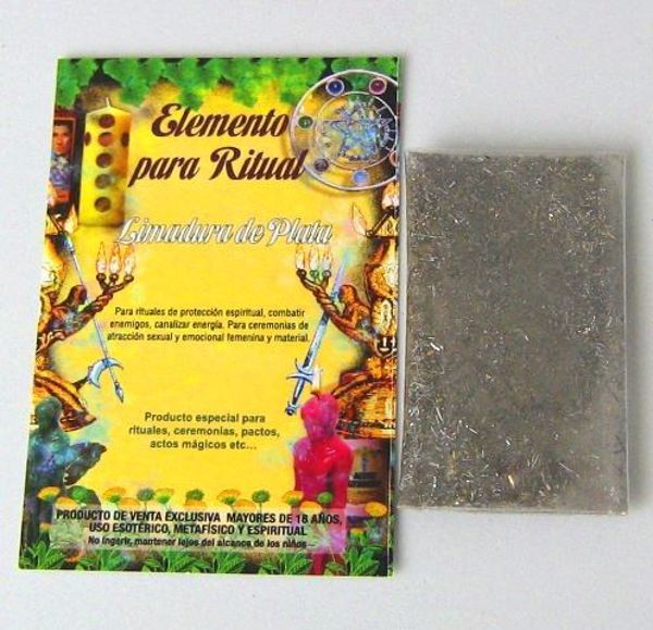 Imagen de Elemento para ritual limadura de plata