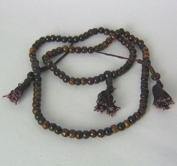 Imagen de COLLAR MALA HUESO MARRON PRIMERA CALIDAD