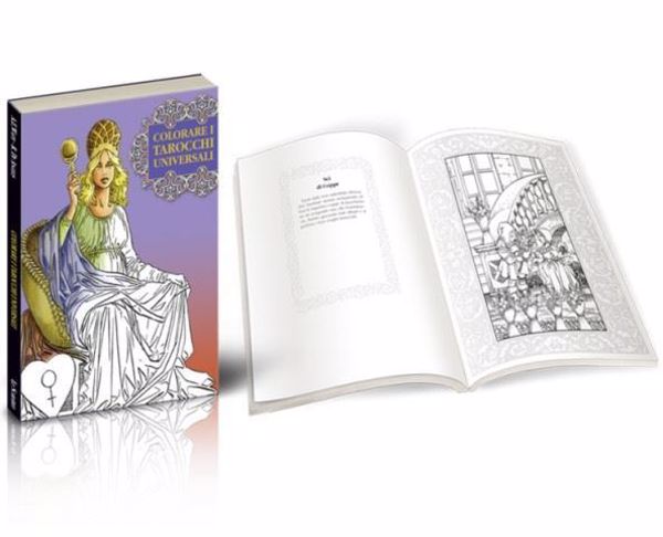 Imagen de UNIVERSAL TAROT COLORING BOOK 27,5X21,5