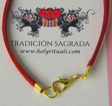 Imagen de COLLAR ANTELINA ROJO BRILLANTE Y CIERRE DORADO