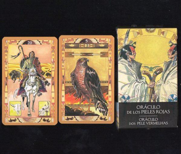 Imagen de TAROT ORACULO DE LOS PIELES ROJAS