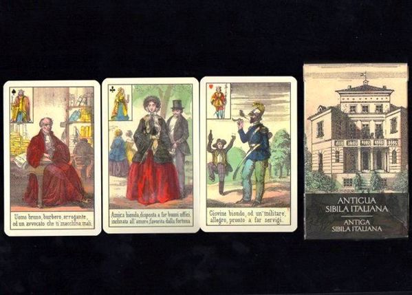 Imagen de TAROT ANTIGUA SIBILA ITALIANA