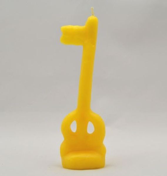 Imagen de Vela Llave abrecaminos Amarilla 14 cm